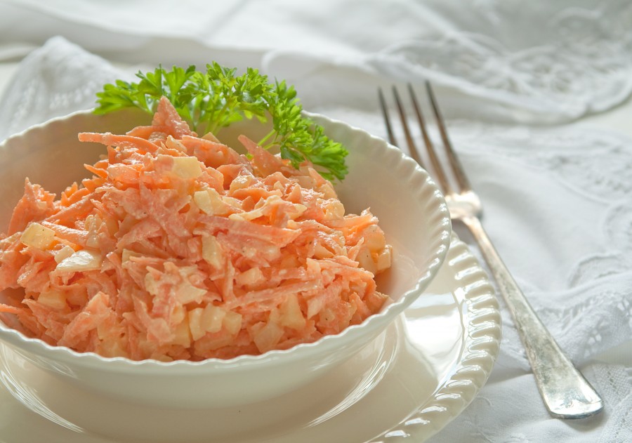 Рецепт салата морковка с