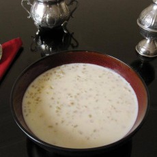 Рецепт молочного супа с камбалой
