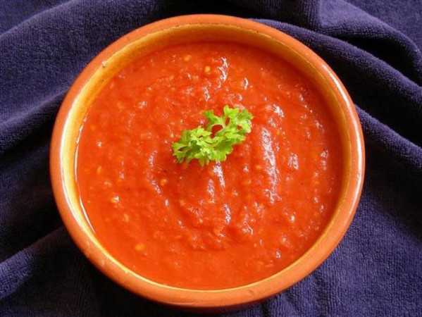 Итальянский холодный томатный соус
