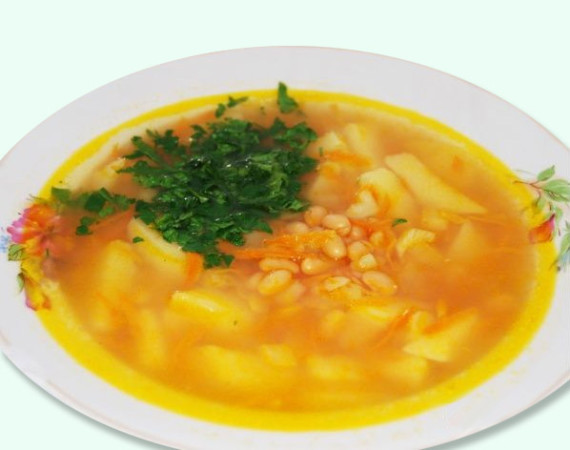 Суп с фасолью рецепт