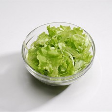 Зеленый салат с винегретом