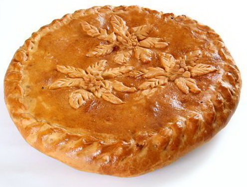 Закрытый пирог с мясом